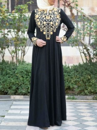 25 Stunning Abaya Design Ideas For You To Try - Instaloverz