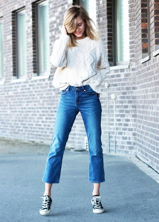 Short Flare Jeans Ideas