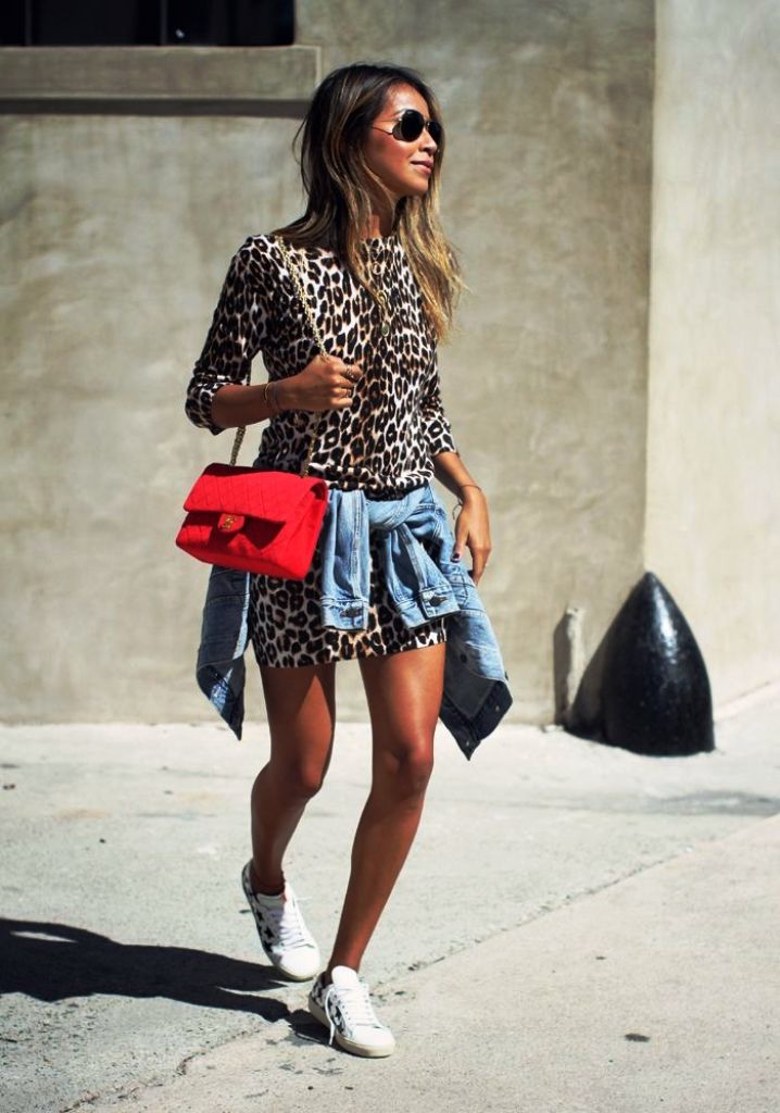 Marta Leopard dress