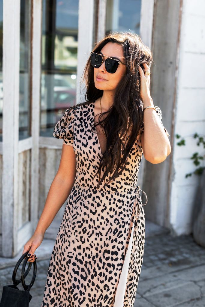 Silk Leopard dress