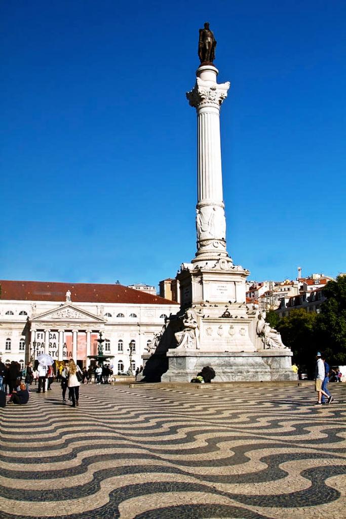 Rossio Square-Top 10 Tourist Attractions In Lisbon This Year